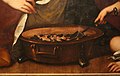 Giovan battista paggi, natività di maria, 1591, 06 braciere con firma.JPG