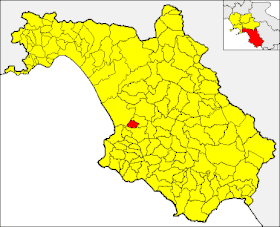 Localização de Giungano