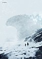 Godzilla in the snow by Noger Chen.jpg