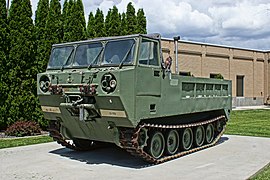 гусеничний вантажний транспортер M548, Музей військової спадщини, Gowen Field ANGB, Boise, Idaho 2018