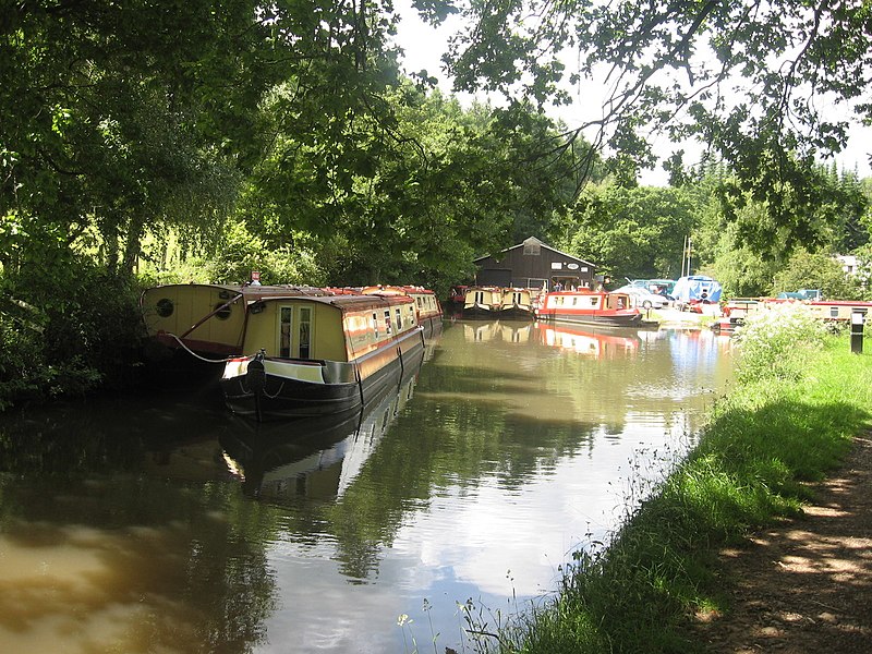 File:Goytre Wharf Reflections - geograph.org.uk - 1770343.jpg