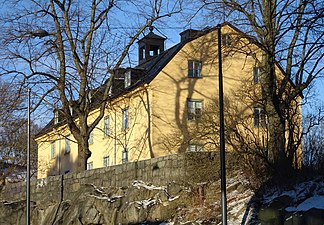 Nicolaihuset sett från Torsgatan.