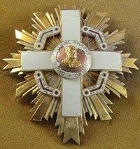 Grand Collar of the Order of Manuel Amador Guerrero (Panama) - Memorial JK - Brasilia - DSC00393.JPG