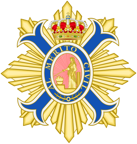 File:Grand Cross and Star of the Order of Civil Merit (Spain).svg