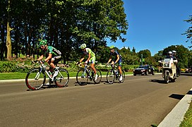 Le circuit du Grand prix cycliste de Québec passe en partie sur les plaines d'Abraham