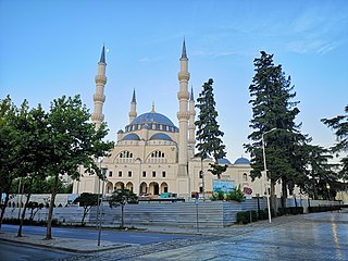 Namazgah Mosque Mosque under construction in Tirana City, Tirana County