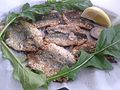 Grilled sardines ("sardalya")