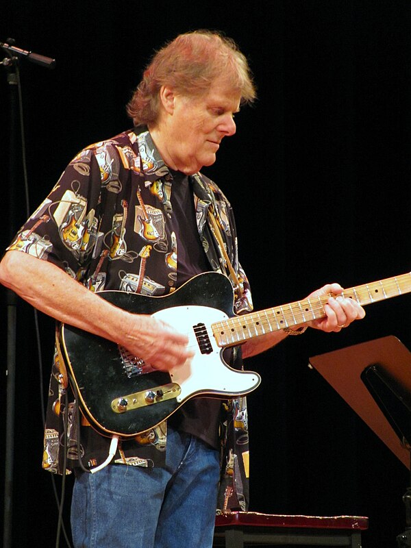 Guitarist Reggie Young, in concert at the Back in Memphis benefit for Sweet Inspiration Myrna Smith, August 12, 2010, Elvis Week, University of Memphi