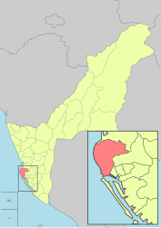 Distretto di Gushan – Mappa