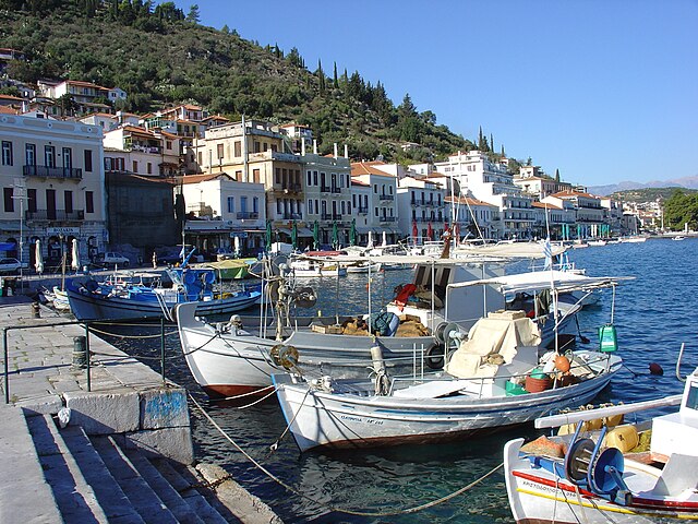 The port city of Gytheio.