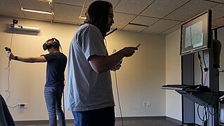 HTC Vive demonstration at Valve Offices in February 2016.jpg