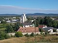 Hajag hill and area, Bakony from Jutas lookout, Veszprém, 2016 Hungary.jpg