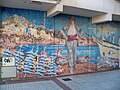 Mural de George Kowzan en la calle Hermosilla, 2023-11-07.