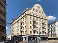 * Nomination Timișoara Hotel, Timișoara, Romania --Chainwit. 15:45, 1 May 2023 (UTC) * Decline  Oppose Level of detail is too low here due to intense oversprocessing. --Augustgeyler 14:59, 7 May 2023 (UTC)
