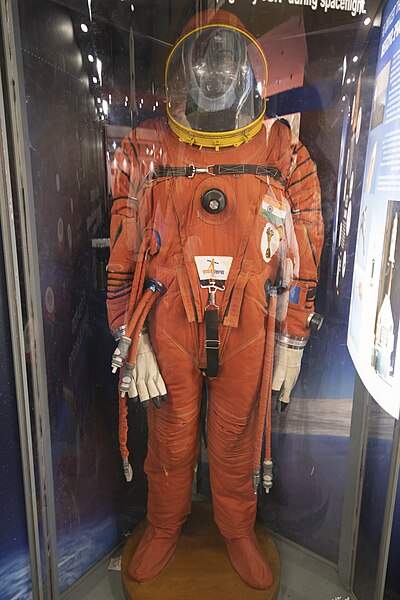 File:ISRO-designed Astronaut Space Suit.jpg