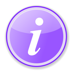 File:Information purple.svg