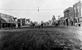 Inglvudas apie 1910 m. Prekybos gatvė (vėliau La Brea aveniu)