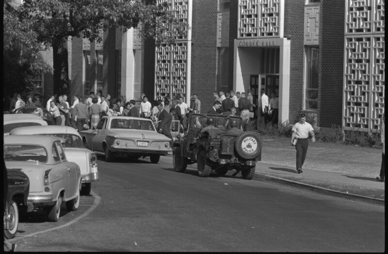 File:Integration at Ole Miss(issippi) Univ(ersity). Oxford Miss 1962 Oct. 4.tiff