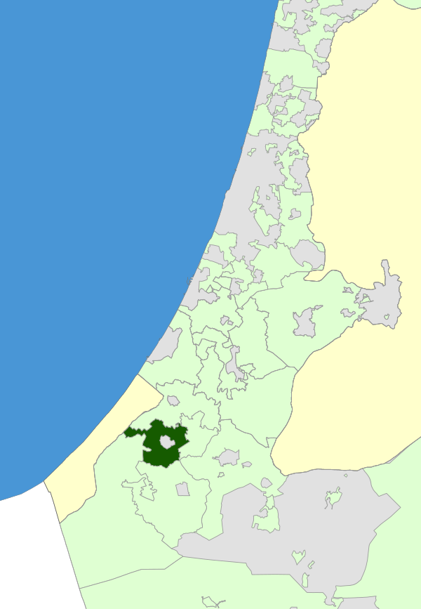 Israel Map - Sdot Negev Regional Council Zoomin.svg