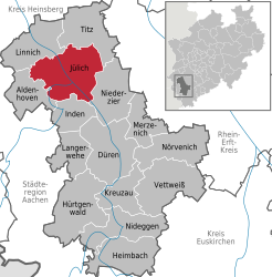 Jülich – Mappa