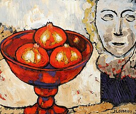 La coupe rouge (1994). (46 × 55 cm)