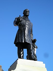 Statue of Sir James Whitney by Hamilton MacCarthy,Queen's Park,Toronto. JamesWhitney-Statue-Queen'sPark-Toronto.jpg