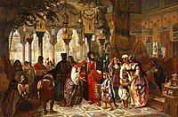 The presentation of the bride to the Court of Syria in Damascus
