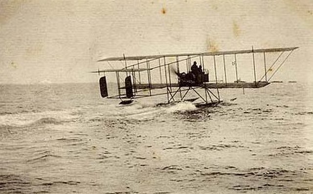 Japanese Maurice Farman seaplane from Wakamiya