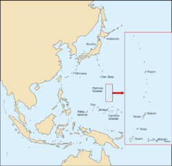 Una mappa dell'Asia orientale e del Pacifico occidentale con le località menzionate in questo articolo contrassegnate