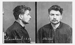 <span class="mw-page-title-main">Jean-Jacques Liabeuf</span> French anarchist, cop killer, guillotined in 1910