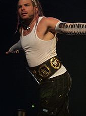 Jeff Hardy lost to Chris Jericho in their match at No Way Out. Jeff Hardy.jpg