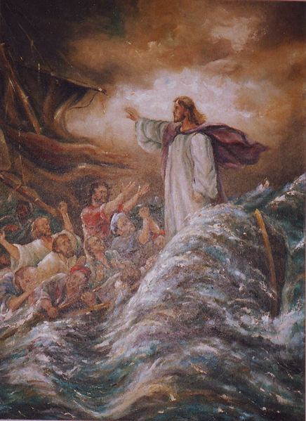 File:Jesus mit Jüngern auf dem See Genezareth.jpg