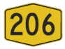 Federal Route 206 shield}}