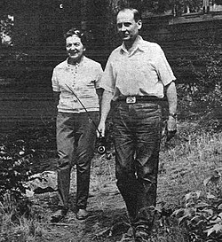 Jorma ja Hanna Vanamo kesällä 1964.
