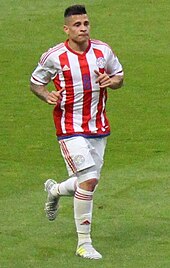 Iturbe con la nazionale paraguaiana nel 2017