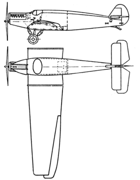 A Junkers W 33 cikk illusztráló képe