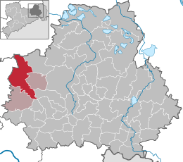 Königsbrück - Carte