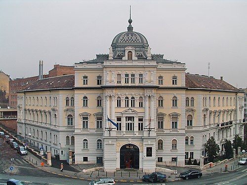 The Central Statistical Office main building in Keleti Károly Street, Budapest