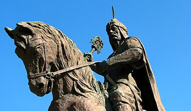 Statue of Kayqubad I (r. 1220-1237) in Alanya, Turkey Kayqubad.jpg