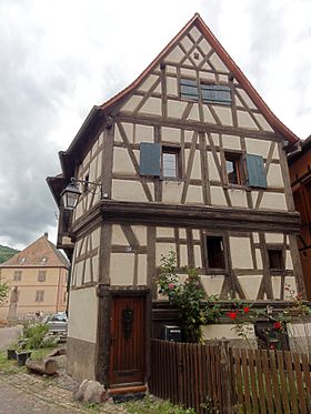 Illustrasjonsbilde av artikkelen House at 24, rue du Couvent i Kaysersberg