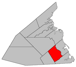 Kent County, New Brunswick içinde yer.