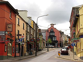 Killorglin Town in Munster, Ireland