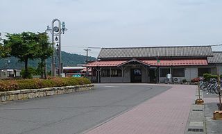 Ibi Station railway station in Ibigawa, Ibi district, Gifu prefecture, Japan