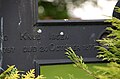 Knud Ibsen - headstone (closeup)