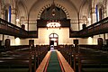 Interior viewed from altar.