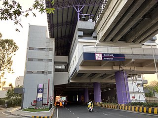 <span class="mw-page-title-main">Kundalahalli metro station</span> Namma Metro station