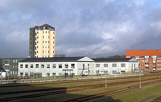 <span class="mw-page-title-main">Kvægtorvet railway halt</span> Railway station in Hjørring, Denmark