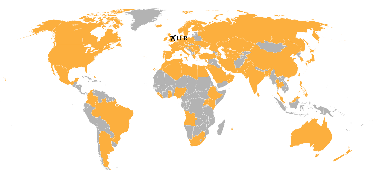 Карта континентов со странами