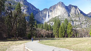 Yosemite Falls Corridor of Yosemite National Park in California’s Sierra Nevada