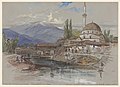 Bitola v 19. stoletju, avtor Edward Lear, Univerza Harvard, knjižnica Houghton